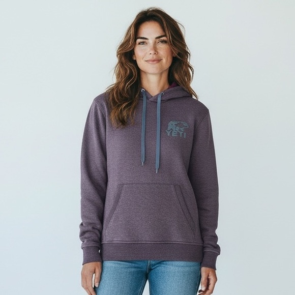 Yeti Tops - YETI Women's Purple Hoodie